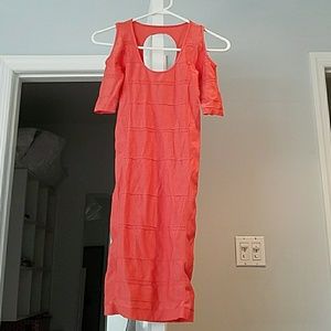 Salmon colored party dress!!!